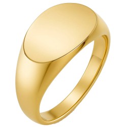 Χρυσό ανδρικό chevalier δαχτυλίδι Κ14